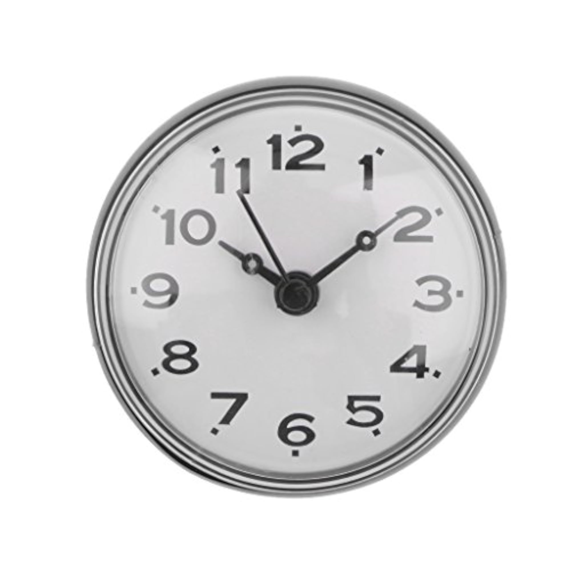 BNF® Silicone Waterproof Suction Cup Clock, Black